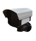 Câmera Falsa mini baby linha prata c/ suporte led e cabo Confiseg
