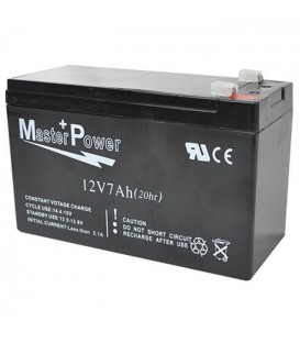 Bateria Selada 12v 7A Master Power